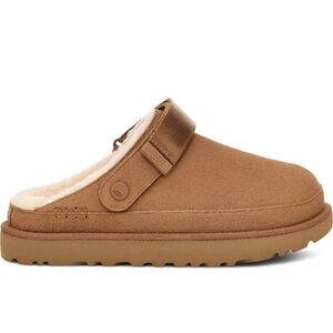 UGG Tan Shearling Slip-On Clogs Nwot Sz 7